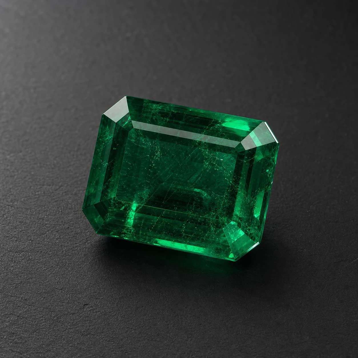 Emerald gemstone specimen