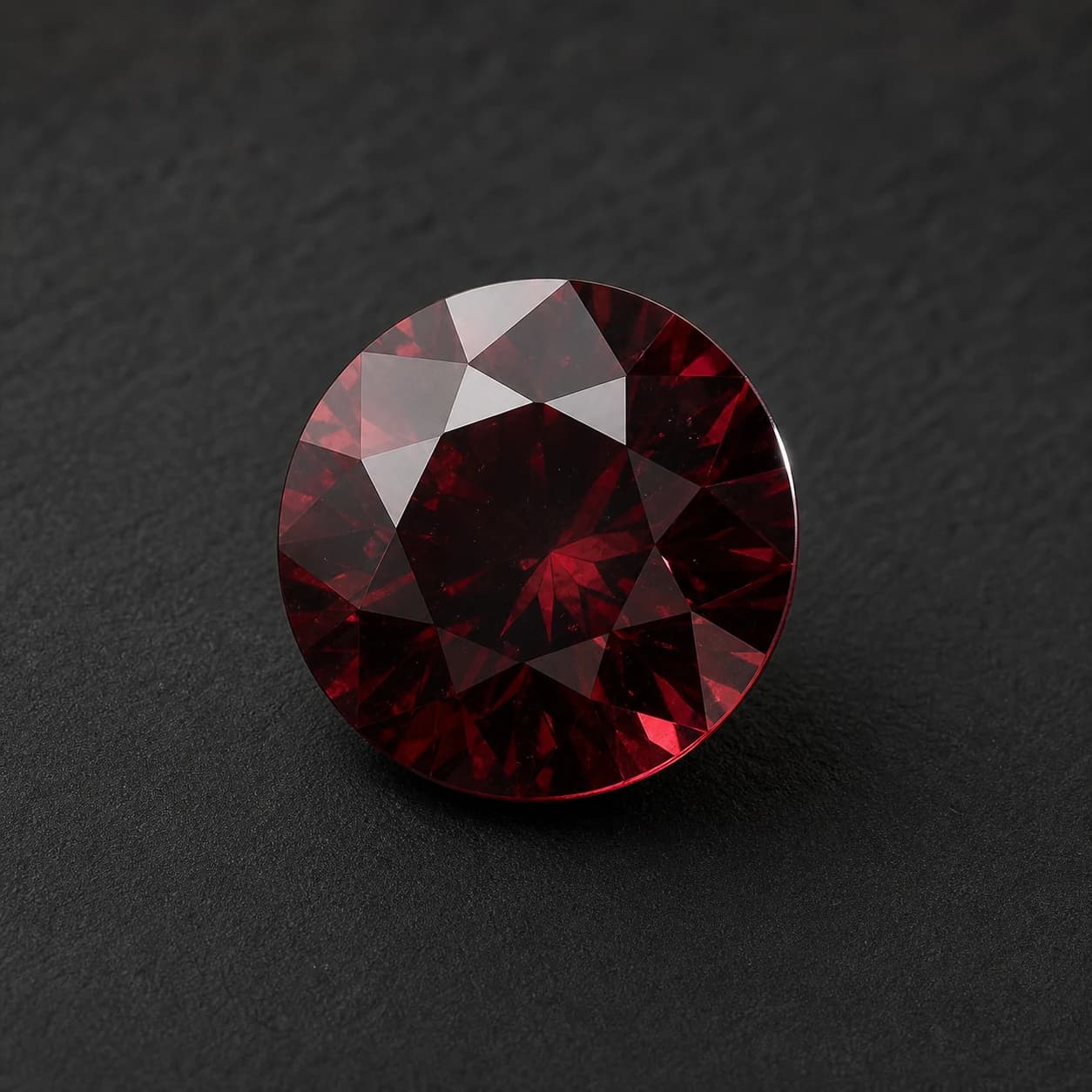 Garnet gemstone specimen